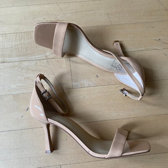 VINCE Camuto "Enella" Heels Ankle Strap Women Sandal sz 9 - Picture 4 of 8